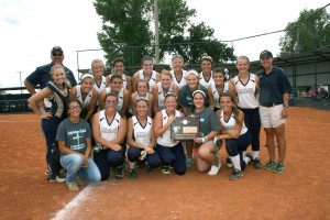 STATE BOUND. The Lady Outlaw softball team will face the Davis Wolves at 1 p.m. on Thursday, Oct. 10, at the Ball Fields at Firelake in Shawnee. The winner will advance to second round play at 2 p.m. on Friday with the state championship set for 1:15 p.m. on Saturday. All class 3A games will be played on Field 4.