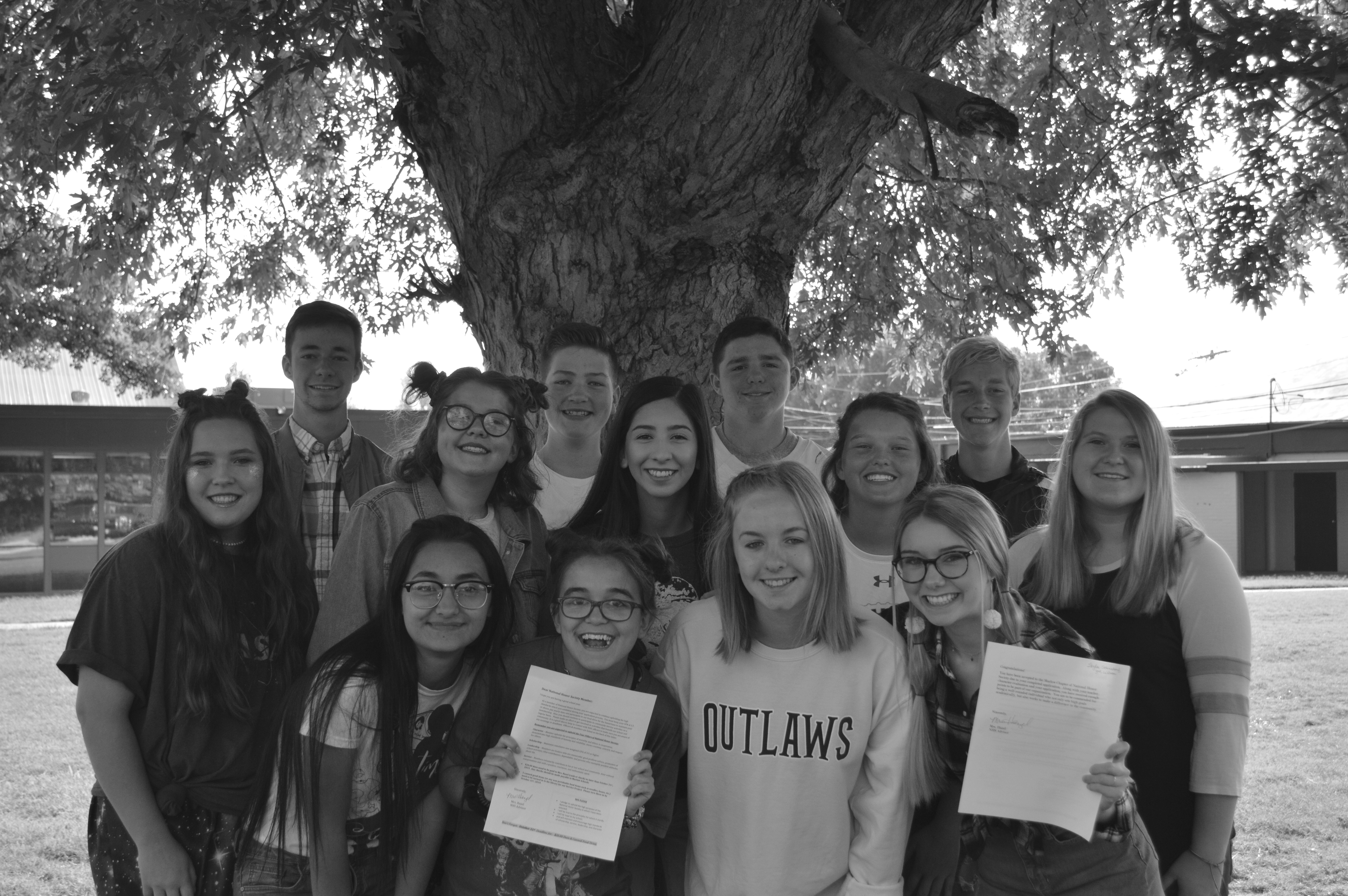 Students accepted into NHS